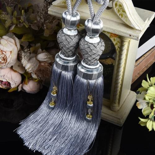 Elegant Tassels for Curtain Window Curtain Tieback Rope Curtain Tieback Decorative Drapery Curtain Holdback accessory CP095 *30