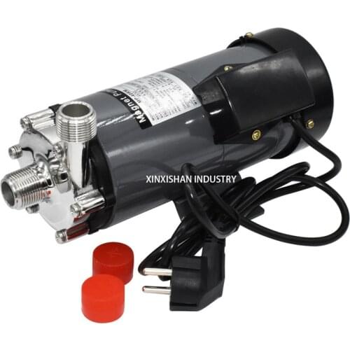 Home brew Pump MP-40RM Large flow Magnetic drive Water Pump Stainless Steel head Pump water 3/4" BSP/NPT High temperature 140C