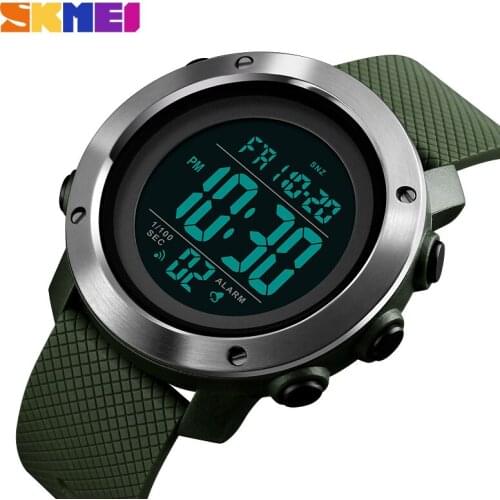 SKMEI Fashion Men Sport Watches Relogio Masculino Luxury Mens Digital Waterproof Wristwatches Montre Homme LED Military Clock