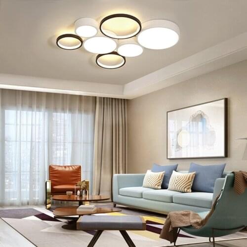 Nordic hotel bedroom restaurant LED ceiling lamp villa apartment living room bathroom lighting wholesale
