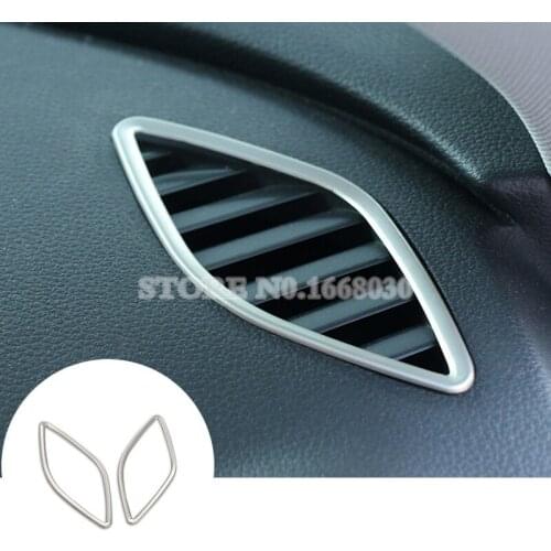 Inner Dashboard Side Air Vent Outlet Cover Trim 2pcs For Audi A3 S3 2014-2019 Car accesories interior Car decoration