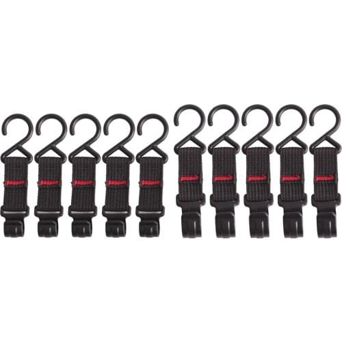 5Pcs S Hooks Outdoor Camping for Hanging Cookware, Tool, Pots ,Pans, Plants, Clothes, Towels Kitchen, Bathroom, Office , Garden