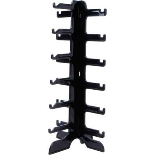 6Pair Sunglasses Eyeglass Glasses Frame Rack Display Stand Organizer Show Holder