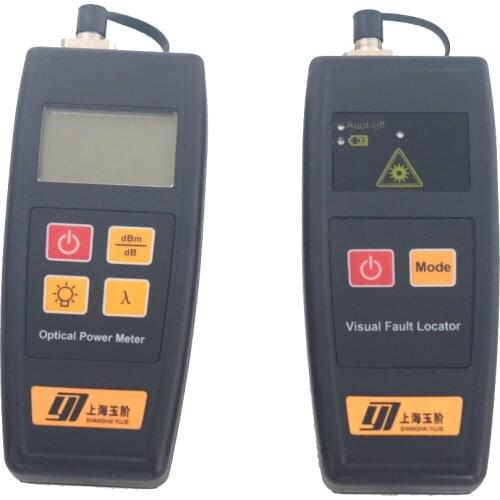 2 in 1 FTTH Tools with Mini Optical Fiber Power Meter -70~+6dBm and 1mW 5KM Visual Fault Locator VFL Fiber Optic Cable Tester