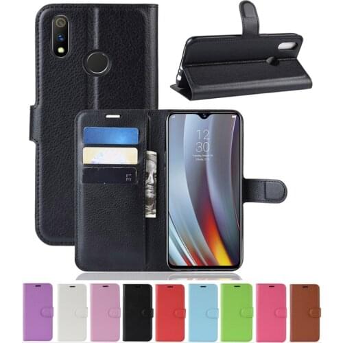 Case For OPPO F15 A9 A5 2020 Reno 2F 2Z Realme Q 3 5 5i 5s 6 6s 6i X2 Pro XT C2 C3 C11 C12 C15 Flip Cover Wallet Leather Bag