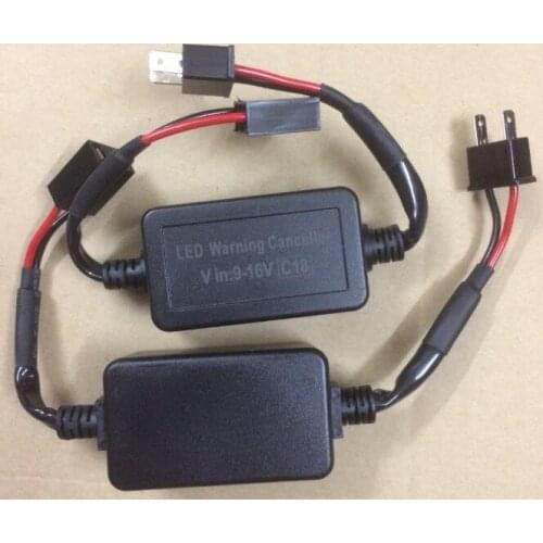 DLAND CAR LED HEADLAMP BULB DECODER WARING CANCELLER V3, WORKS FOR MOST CARS, H4 H13 9007 H11 H7 H1 H16 9005