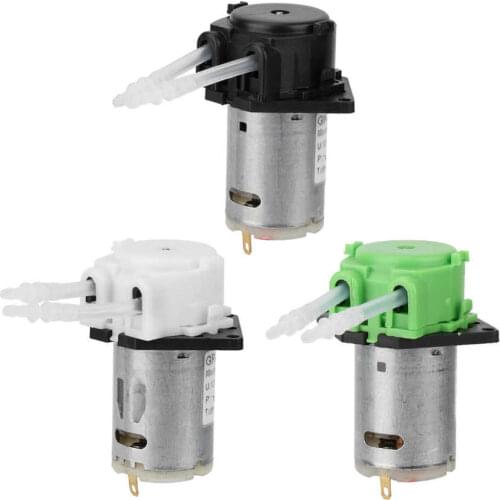12V 24V DC Dosing Water Pump Peristaltic Dosing Head For Aquarium Lab Analytical Water with Water Pipe DIY Liquids Pump Tool