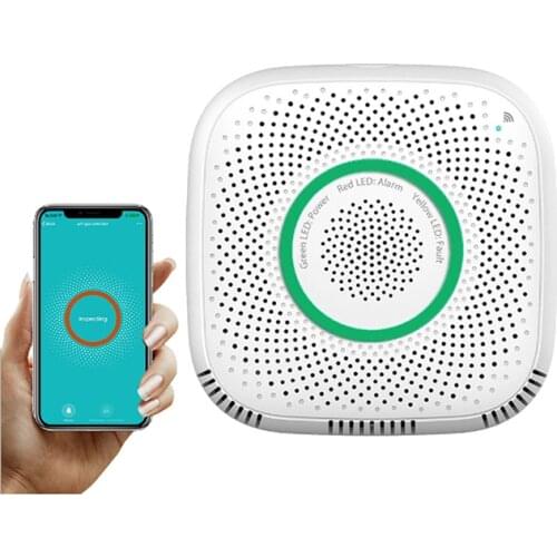 Tuya Smart Home WIFI Gas Detector Gas Alarm Linkage Alarm