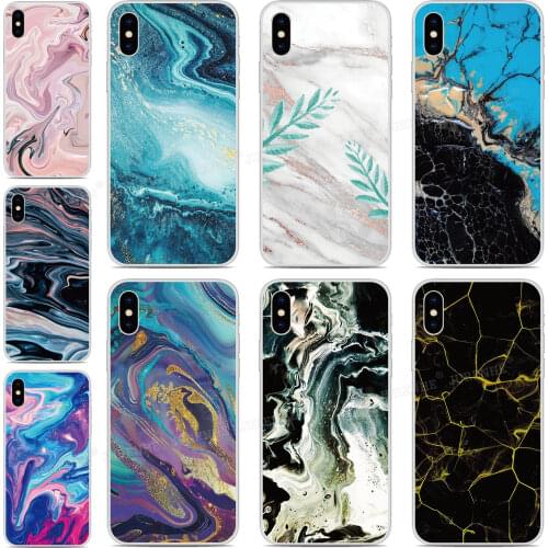 Soft TPU Marble Skin Pattern Phone Case For Doogee X90 N20 Y9 Plus N10 Y7 Y8 Y8C X70 X60 X60L X50 X50L X30 X55 Silicone Cover