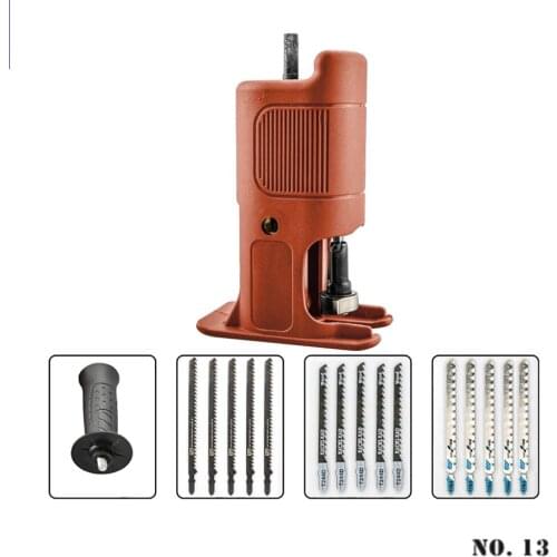 Cordless Reciprocating Saw Adapter Set Electric Drill Modified Electric Saw Hand Tool Wood Metal Cutter Saw Attachment Adapter