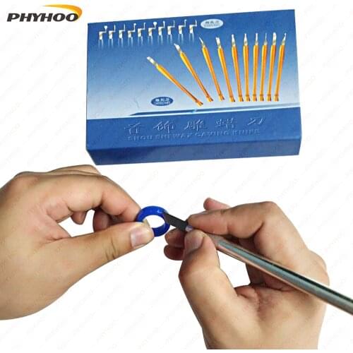 10 Pcs Wax Carving Knife Kit Sculpture Blades Wax Pottery Clay Sculpting Carving Modeling Tool Jewelry Tools