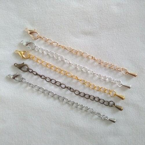 100pcs Open Circle Jump Rings Water Drop Chain DIY Necklace Bracelet Jewelry Making Accessories Life Use Component Pendant