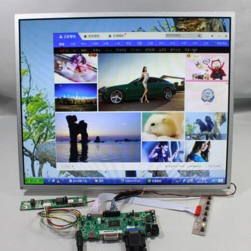 HD MI VGA DVI Audio lcd Controller board 19inch G190ETN01.0 1280X1024 lcd M190ETN01.0/MT190EN02 V.W/M109EG01/M190EG01