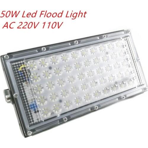 50W Led Flood Light AC 220V 230V 240V Outdoor Floodlight Spotlight IP65 Waterproof LED Street Lamp Landscape Lighting