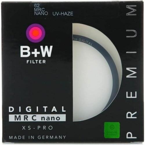 B+W UV Filter 72mm XS PRO MRC Nano UV HAZE Protective B+W Ultra Thin for Nikon Canon Sony SLR Camera Lens