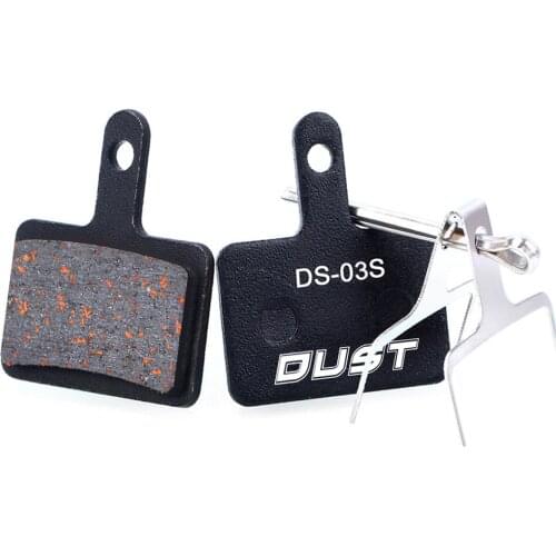 2pcs Bicycle Disc Brake Pad Copper Resin Fiber Semi-Metallic Cycling Brake Gasket Pads for BB5 BB7 Avid SRAM