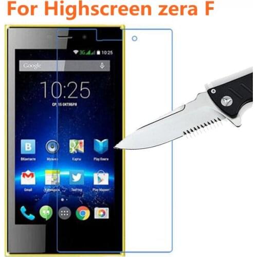 2.5D Full Glue Tempered Glass For Highscreen Zera F High Quality Protective Film Screen Protector for Highscreen Rev S