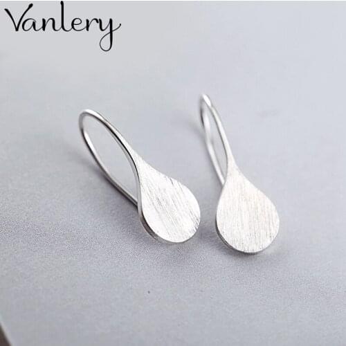 Vintage Leaf Earrings For Women Silver Color Geometric Earrings Brinco Trendy Fashion Jewelry Gifts