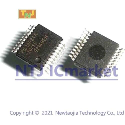 10 PCS PIC16F84A-20/SS SSOP-20 PIC16F84A Flash/EEPROM 8-Bit Microcontrollers