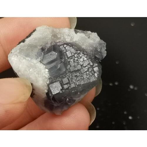 16.9gNatural crystal polyhedron, blue green fluorite, crystal mineral, crystal specimen