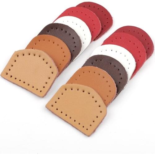 4pcs/lot Leather Patch To Sew On Suitfor Cardigan Clothes Bag Handbag Sewing DIY Accessories Parts