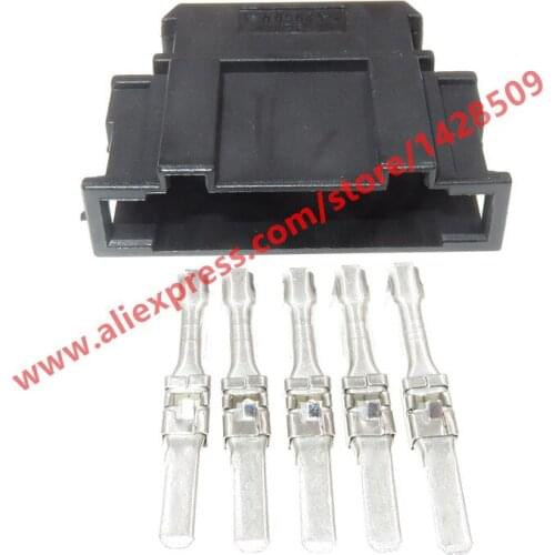 5 Sets 5 Pin Automotive Wiring Harness Connector Male Plug For VW 191972715 191 972 715