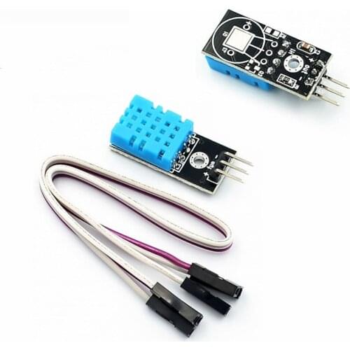 Temperature And Relative Humidity Sensor DHT11 Module With Cable For Arduino Diy Kit With Dupont Line For Arduino