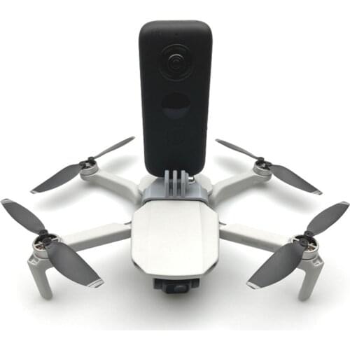 Extended Adapter Mount Holder With 1/4 Threaded Screw for DJI Mavic Mini Drone 360 Panorama Camera For GoPro 8 Accessories