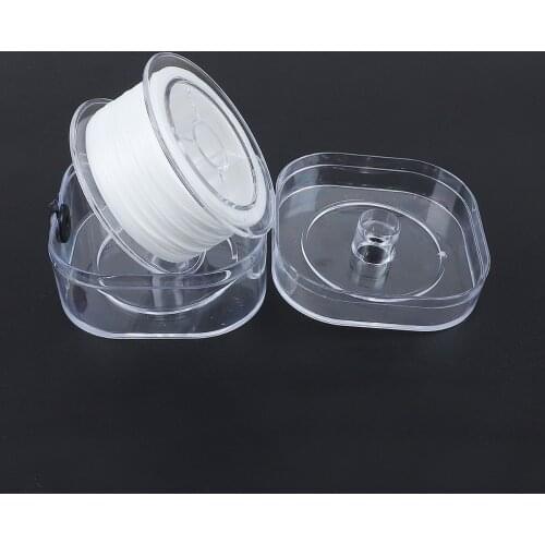 200m DIY Crystal Beading Stretch Elastic Thread Cord with Box Transparent Clear Round Beading Wire/Cord/String Jewelry Making