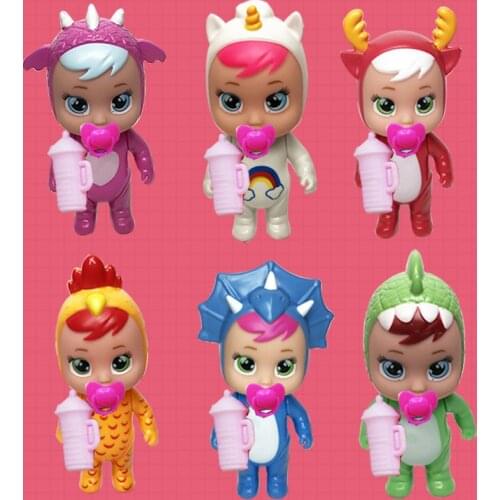 Hot! 3D Silicone Inteiro Realista Doll Beber Reborn Cry A Baby Magic Tears Surprise Figures For kids girl Gift bath toys WPWW001