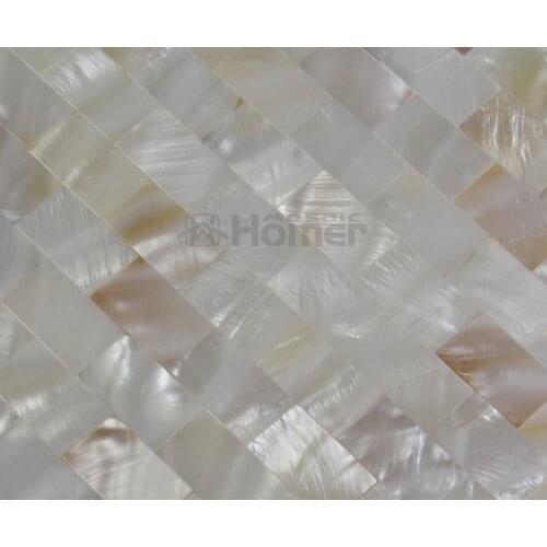Shell mosaic, kitchen backsplash tiles, bathroom mosaic tile, wall mosaic tiles mother of pearl mosaic brick pattern strip