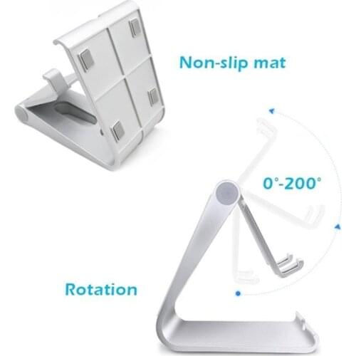 Plastic lazy mobile phone holder Ipad hoider Desktop Multi-function Adjustable Bracket Non-slip Cute Stand General model