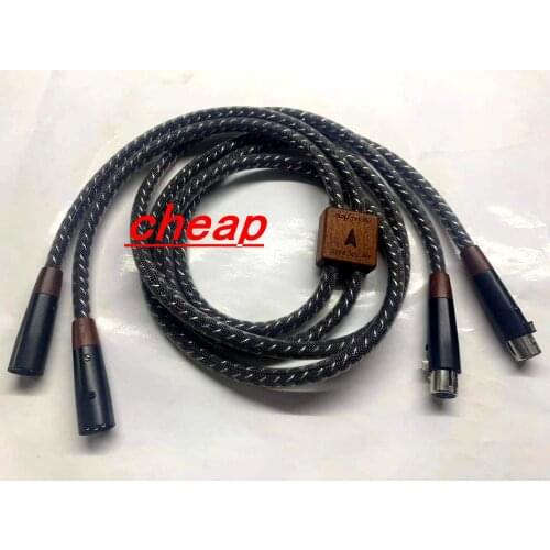 Cheap- KS-1136 5N OFC silver plated XLR-XLR audio interconnect cable