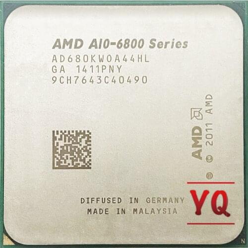 AMD A10-Series A10-6800K A10 6800K A10 6800 4.1GHz Quad-Core CPU Processor AD680KWOA44HL/ AD680BWOA44HL Socket FM2