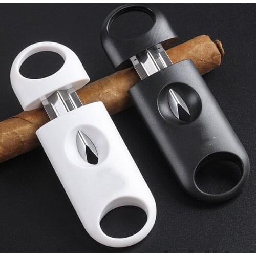 Cigar Cutter Sharp Stainless Steel Cigar Scissors Guillotine Pocket Clipper Cigar Accessories