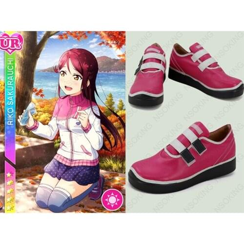 New Love Live Sunshine Matsuura Kanan Boots Anime Cosplay Sakurauchi Riko Shoes