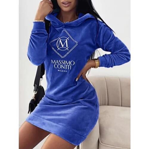 Shein Romwe Womens Hoodies Dresses
