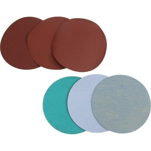 High Quality 30Pcs/Lot 125mm /5'' Inches 1000-7000 Grit Sanding Discs Hook Loop Sandpaper Round Sandpaper Disk Sand Sheet