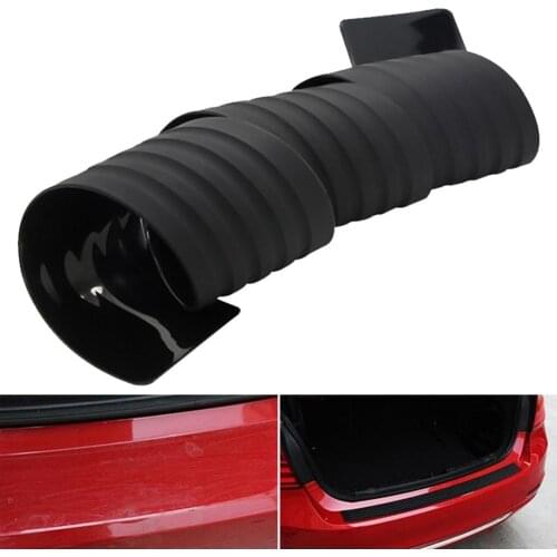 90/140cm Car Trunk Crash Proof Rubber Strip Cover Rear Bumper Guard Protection