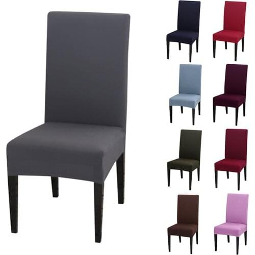 1pc Universal Stretch Chair Cover Household Elastic Anti-fouling Chair Cover Hotel Dining Office Computer Seat Cover