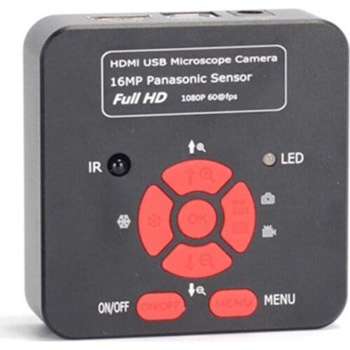 16MP microscope digital eyepiece camera/HD digital hdmi microscope trinocular camera