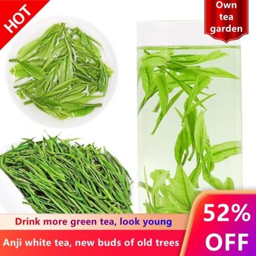 2021 Chinese Tea China Anji Bai cha Green-Tea for Health Care Lose Weight Houseware