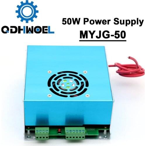 50W Laser Power Supply MYJG-50G 110V 220V for Co2 Laser Tube Engraving Cutting Machine