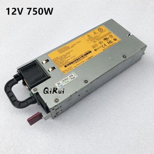 DL380G6 Server power HSTNS-PL18 DPS-750RB A 506821-001 511778-001 12V 62A 750W Switching power supply 100%Strict test