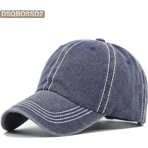 [DIFF COOL]Snapback womens mens baseball cap bone hat mens Casquette hip-hop brand casual Gorras denim cotton dad hat