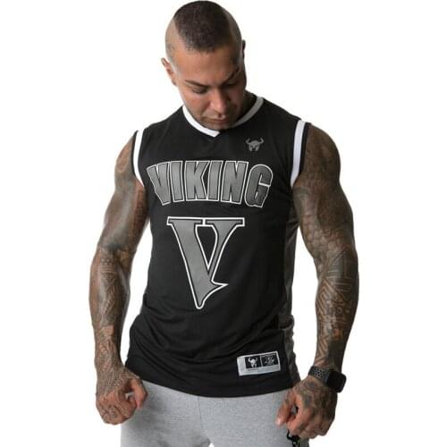 Summer Bodybuilding Fitness Tank Top Men Bodybuildings 2021 Gyms Clothing Fitness Men Shirt slim fit Vests Mesh Singlets Tops