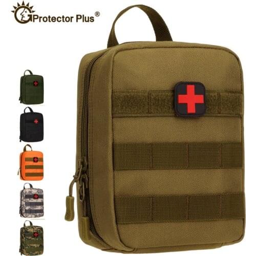 Multipurpose Medical kit Military Camouflage Waist Bag Sports Riding Pocket Fishing Hunting Camping Black Tactical Gear