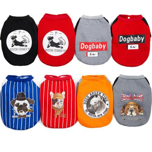 Fashion Funny Pitbull Dog Clothes Sweater for Dogs Winter Warm Xxxs Dog Clothes for French Bulldog Sweater for Cat Puppy Clothes