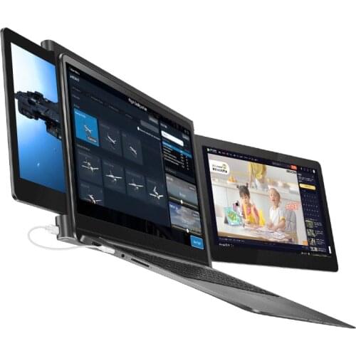 Original manufacurer 13inch FULL VIEW HDR10 IPS USB Type C 1080P double sided lcd computer work station display monitor screen