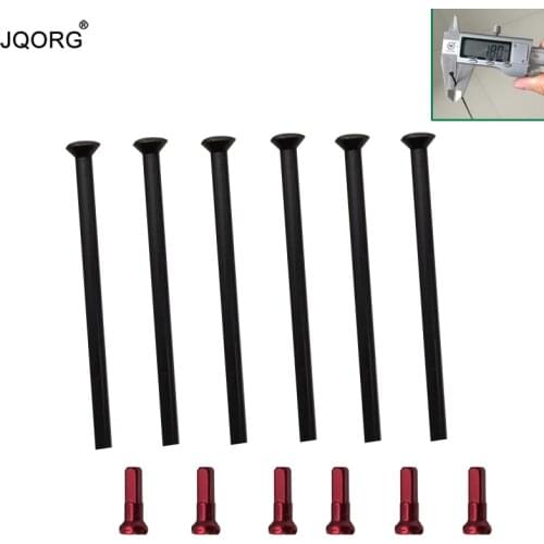 28 Pieces A Lot 15 Gaige Diameter 1.8mm Black Color Straight Pull Bike Spokes 304 Stainless Steel Material Bicyclce Spokes